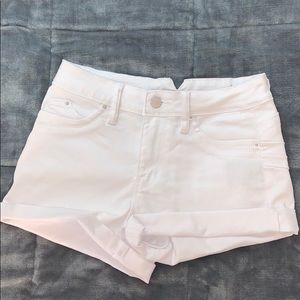 Never worn white shorts